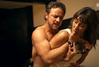 James McAvoy jerk off in Pose