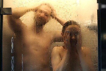 James McAvoy jerk off in Pose