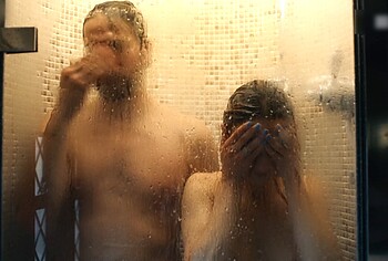 James McAvoy jerk off in Pose