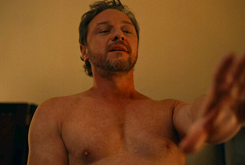 James McAvoy jerk off in Pose