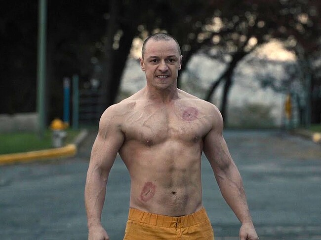 James McAvoy nude torso