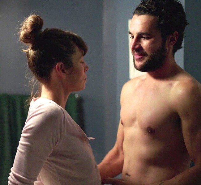 Christopher Abbott nude torso