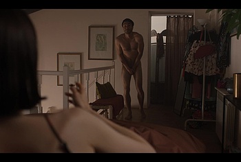 Eugenio Franceschini nude in Emily in Paris