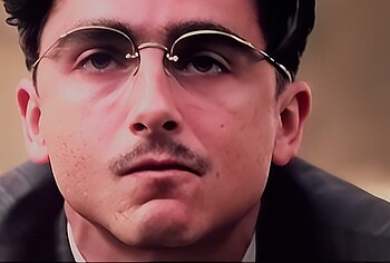 Timothee Chalamet nude in Marty Supreme