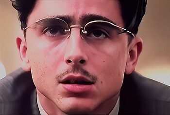 Timothee Chalamet nude in Marty Supreme