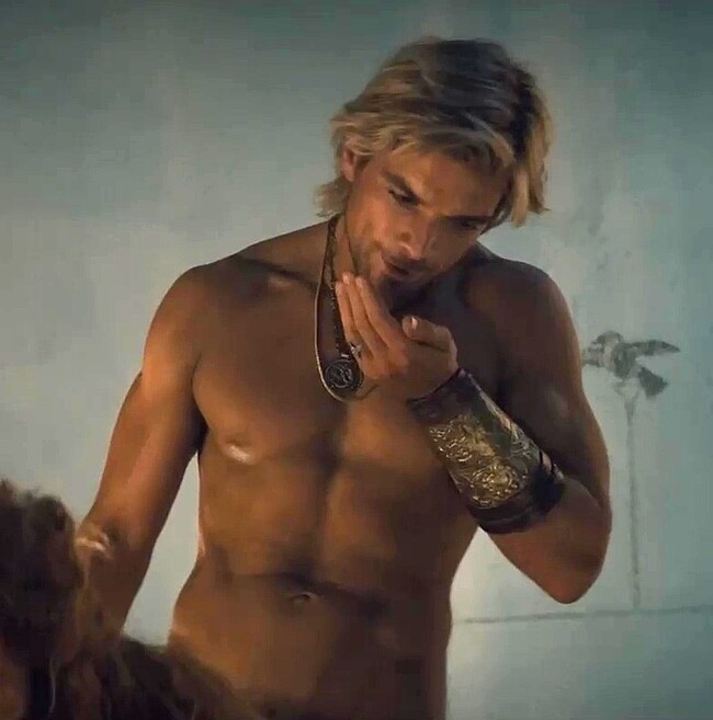 Jackson Gallagher naked torso