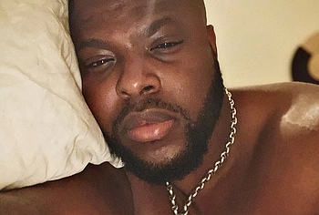Winston Duke sexy selfie
