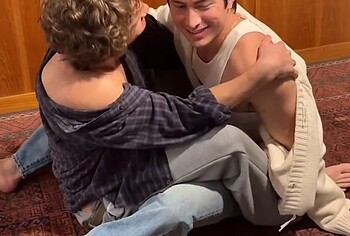 Hudson Williams and Connor Storrie naked for GQ