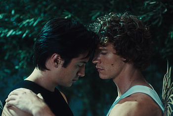 Hudson Williams and Connor Storrie nude for GQ