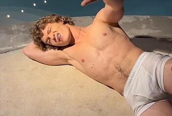 Hudson Williams and Connor Storrie nude for GQ