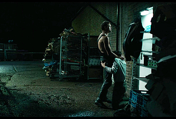 Alexander Skarsgard and Harry Melling Blowjob Scene in Pillion