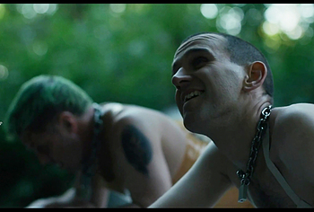 Alexander Skarsgrd and Harry Melling Nude And Rough Gay Sex in Pillion