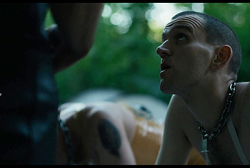 Alexander Skarsgrd and Harry Melling Nude And Rough Gay Sex in Pillion