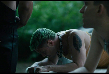 Alexander Skarsgrd and Harry Melling Nude And Rough Gay Sex in Pillion