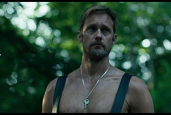 Alexander Skarsgrd and Harry Melling Nude And Rough Gay Sex in Pillion