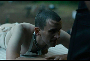Alexander Skarsgrd and Harry Melling Nude And Rough Gay Sex in Pillion