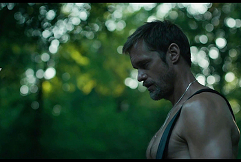 Alexander Skarsgrd and Harry Melling Nude And Rough Gay Sex in Pillion