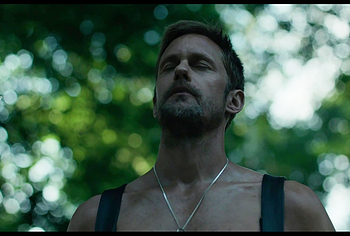 Alexander Skarsgrd and Harry Melling Nude And Rough Gay Sex in Pillion