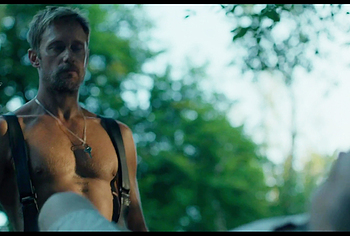 Alexander Skarsgrd and Harry Melling Nude And Rough Gay Sex in Pillion