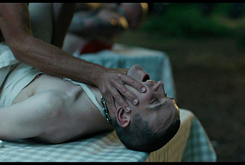 Alexander Skarsgrd and Harry Melling Nude And Rough Gay Sex in Pillion