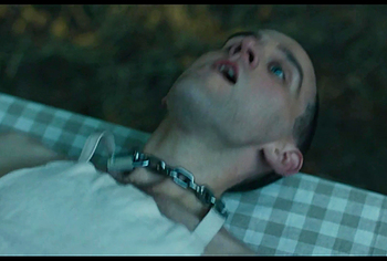 Alexander Skarsgrd and Harry Melling Nude And Rough Gay Sex in Pillion