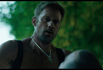 Alexander Skarsgrd and Harry Melling Nude And Rough Gay Sex in Pillion