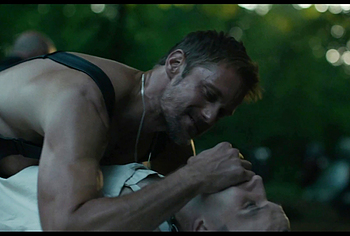 Alexander Skarsgrd and Harry Melling Nude And Rough Gay Sex in Pillion