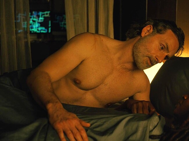 Andrew Lincoln nude torso
