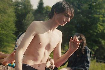 Finn Wolfhard nude in Hell Of A Summer
