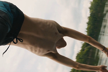 Finn Wolfhard nude in Hell Of A Summer