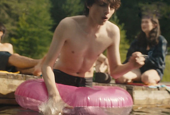 Finn Wolfhard nude in Hell Of A Summer