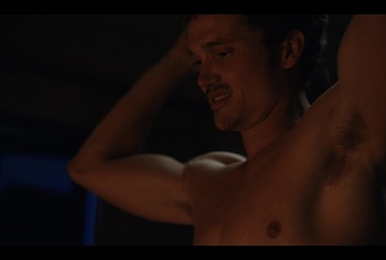 Karl Glusman nude in The Idol