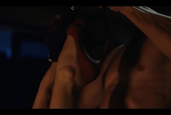 Karl Glusman nude in The Idol