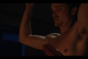 Karl Glusman nude in The Idol