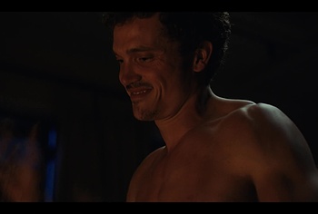 Karl Glusman nude in The Idol