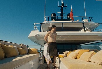 Ashton Kutcher Shirtless Bulge in The Beauty