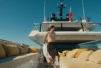 Ashton Kutcher Shirtless Bulge in The Beauty