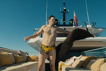 Ashton Kutcher Shirtless Bulge in The Beauty