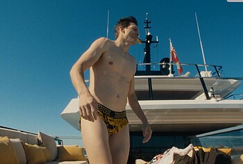 Ashton Kutcher Shirtless Bulge in The Beauty
