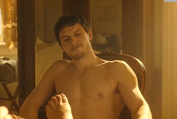 Evan Peters nude in The Beauty