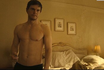 Evan Peters nude in The Beauty