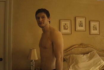 Evan Peters nude in The Beauty