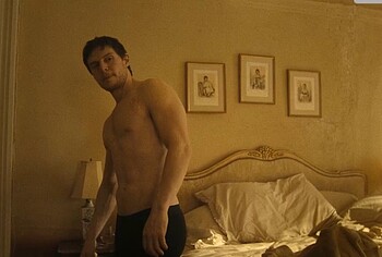 Evan Peters underwear