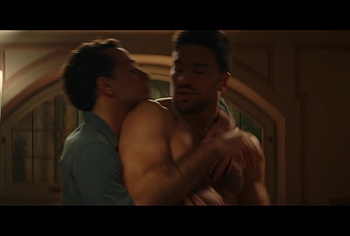 Damiano Gavino Alvise Rigo Nude in Nuovo Olimpo