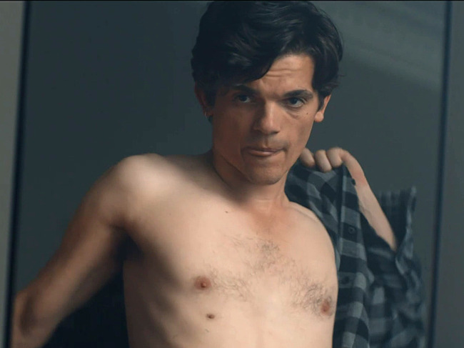 Edward Bluemel nude torso