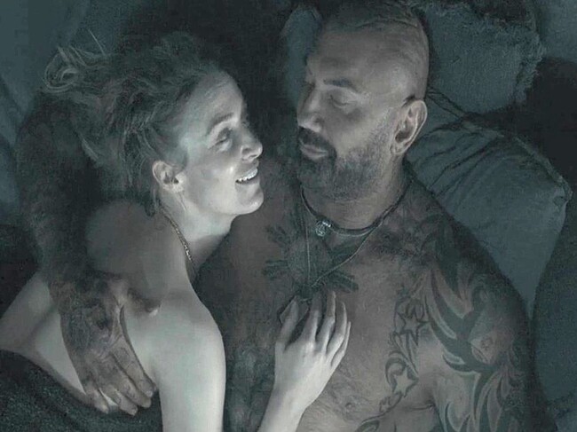Dave Bautista shirtless
