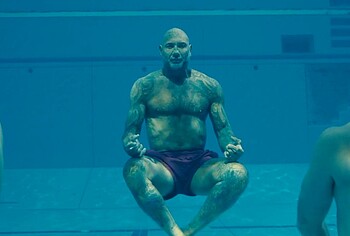 Dave Bautista shirtless