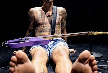 Justin Bieber Shirtless And Boxers During Grammy