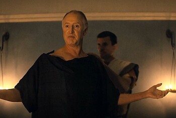 Escenas de Desnudo de Adam Gardiner en Spartacus House Of Ashur