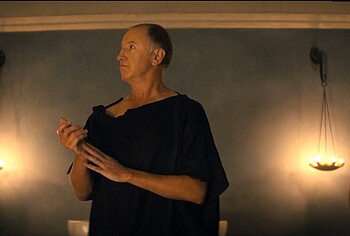 Escenas de Desnudo de Adam Gardiner en Spartacus House Of Ashur